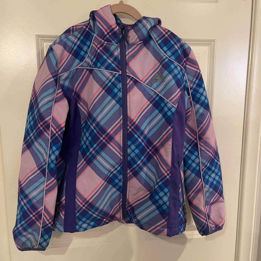 Snozu Size M 10/12 zipper / hood , fully lined